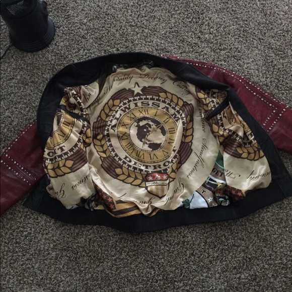 Men’s Al Wissam Leather Jacket - Picture 3 of 6